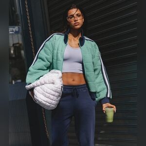 Freepeople Fleece Sherpa Scrunchy Pippa Jacket Brand New With Tags Size Medium